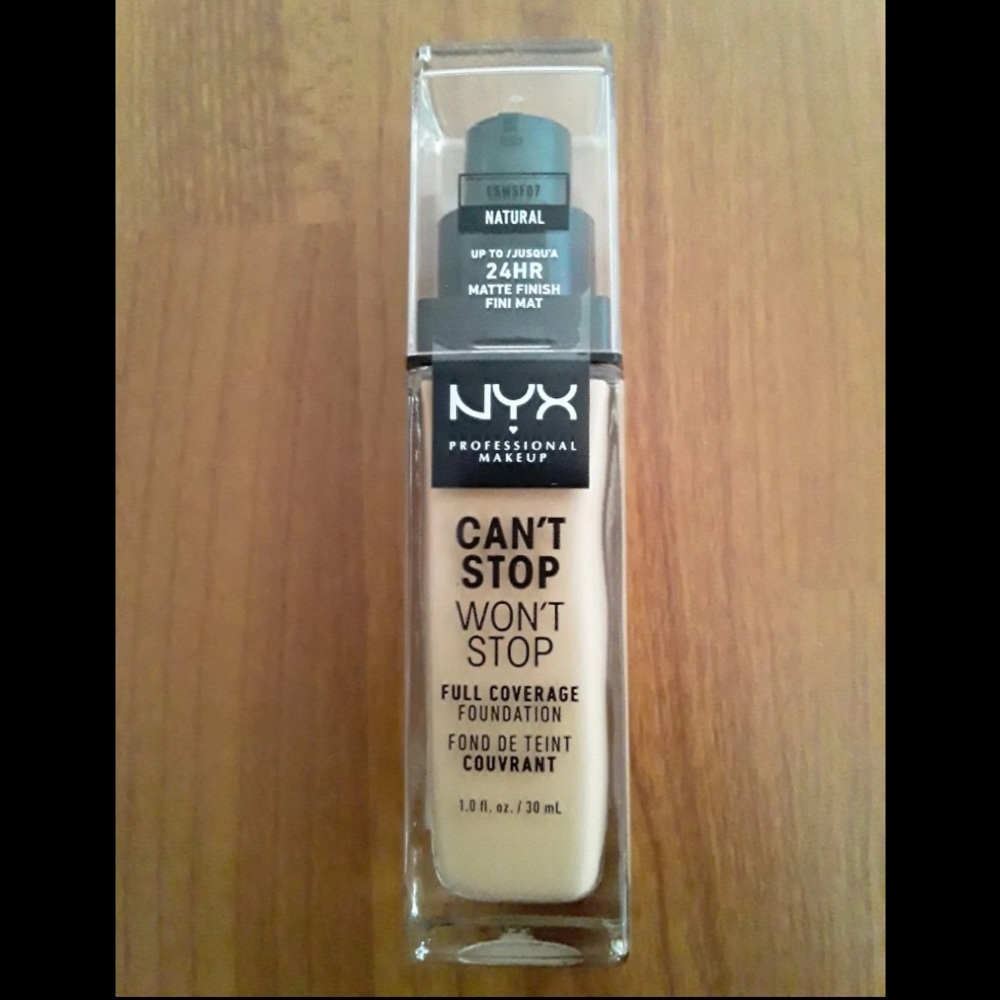 NEW NYX CAN’T STOP WON’T STOP FOUNDATION